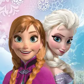 Puzzle: Princesas Anna y Elsa logo