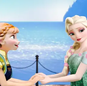 Puzzle: Princesas Frozen Fever logo