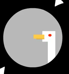 Quack - coin in french logo