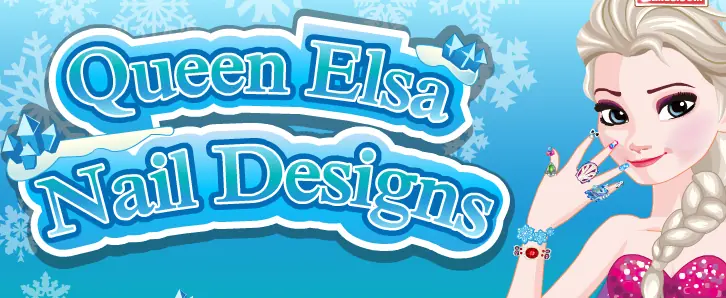 Queen Elsa Nail Designs logo