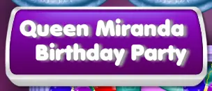 Queen Miranda Birthday Party logo