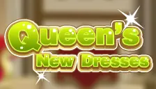 Queen's New Dresses logo