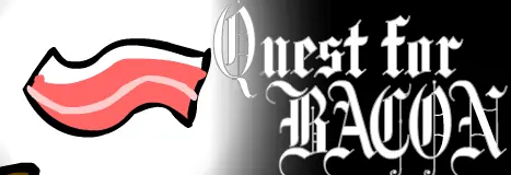 Quest For Bacon logo