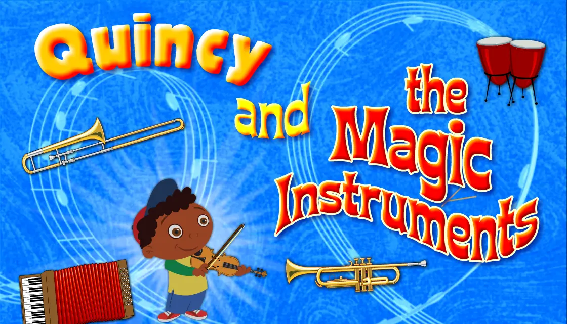 Quincy and the Magic Instruments logo