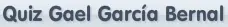 Quiz Gael García Bernal logo