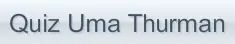 Quiz Uma Thurman logo