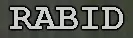 RABID logo