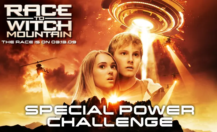 Race to Witch Mountain: Special Power Challenge logo