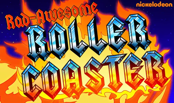Rad-Awesome Roller Coaster logo