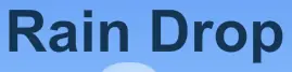 Rain Drop logo