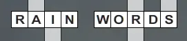 Rain Words logo
