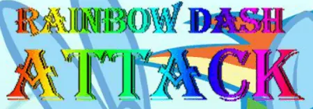 Rainbow Dash Attack logo