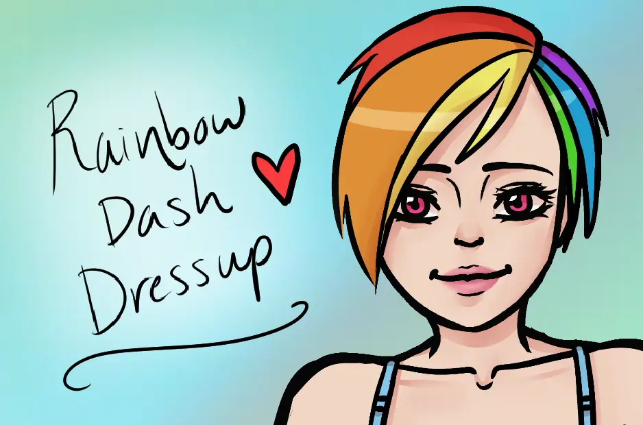 Rainbow Dash Dressup logo