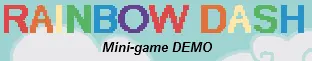 Rainbow Dash Mini-Game DEMO logo