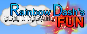 Rainbow Dash's Cloud Dodging Fun logo
