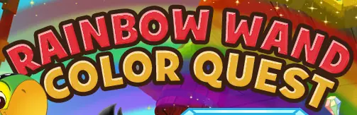 Rainbow Wand Color Quest logo