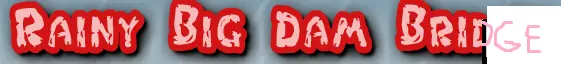 Rainy Big Dam Bridge logo