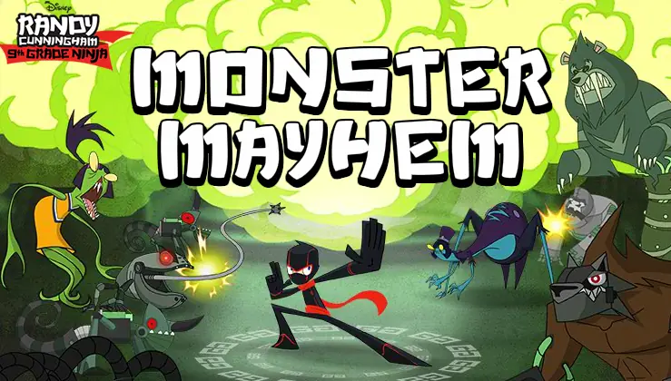 Randy Cunningham: 9th Grade Ninja: Monster Mayhem logo