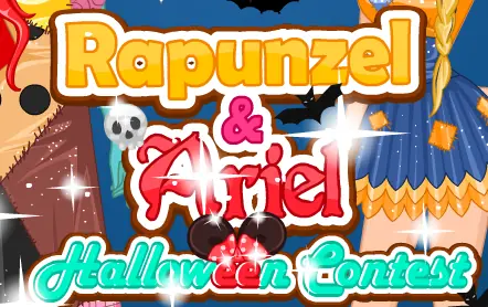 Rapunzel & Ariel: Halloween Contest logo