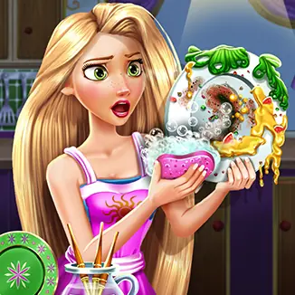 Rapunzel Dish Washing Realife logo