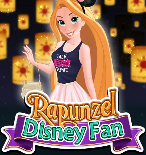 Rapunzel Disney Fan logo