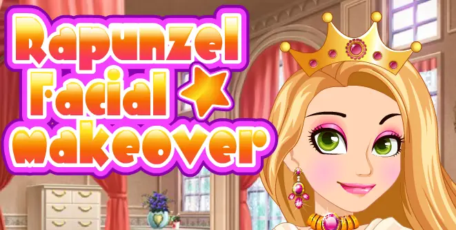 Rapunzel Facial Makeover logo