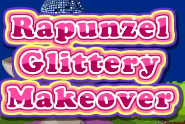 Rapunzel Glittery Makeover logo