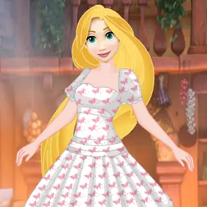 Rapunzel Magic Dress logo