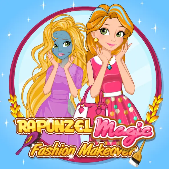 Rapunzel Magic Fashion Makeover logo