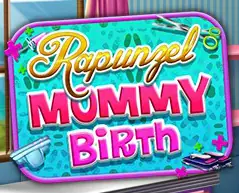 Rapunzel Mommy Birth logo