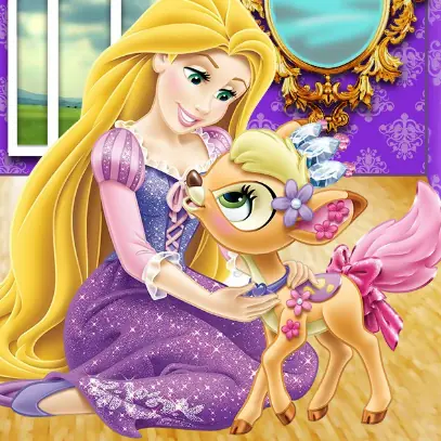 Rapunzel Palace Pets logo