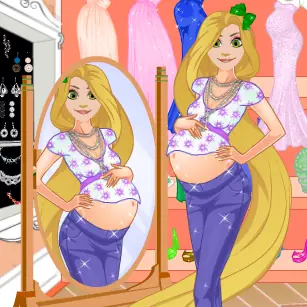 Rapunzel Pregnant Shopping logo