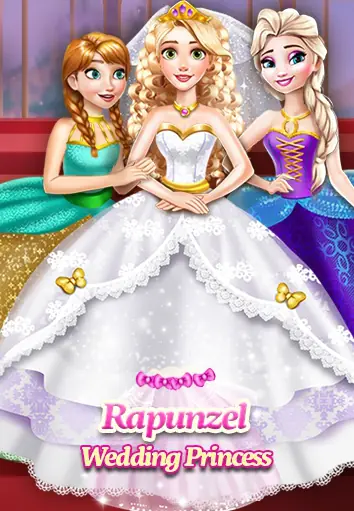 Rapunzel Princess Wedding logo