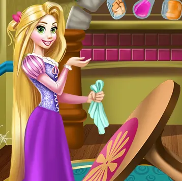 Rapunzel Room Cleaning logo