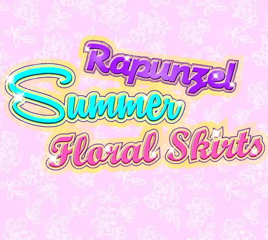 Rapunzel Summer Floral Skirts logo