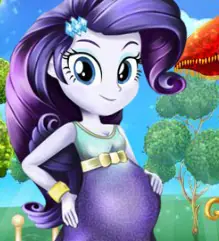 Rarity's Baby Birth logo