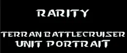 Rarity Terran Battlecruiser Unit Portrait logo