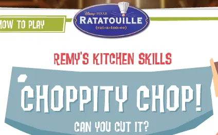 Ratatouille: Remy's Kitchen Skills logo