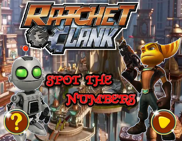 Ratchet & Clank: Spot the Numbers logo
