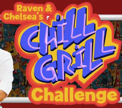 Raven & Chelsea's Chill Grill Challenge logo