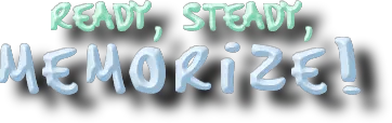 Ready, Steady, Memorize! logo