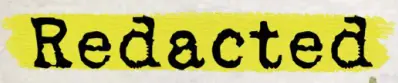 Redacted Microsite logo