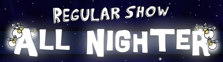 Regular Show: All Nighter logo