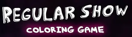 Regular Show Coloring Game logo