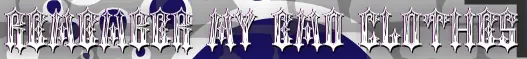 Remember My Emo Clothes logo