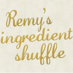 Remy's Ingredient Shuffle logo