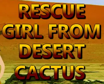 Rescue Girl from Desert Cactus logo