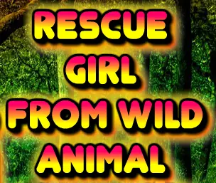 Rescue Girl From Wild Animal logo