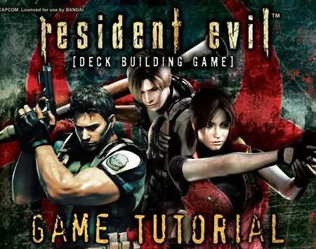 Resident Evil Deck Building Game: Game Tutorial logo