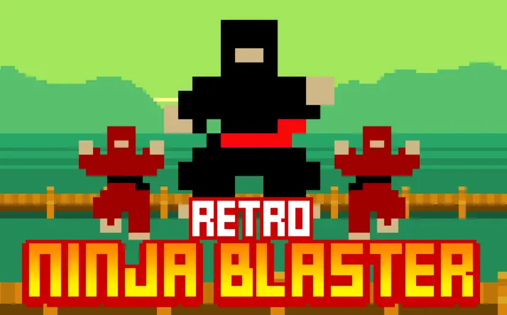 Retro Ninja Blaster logo
